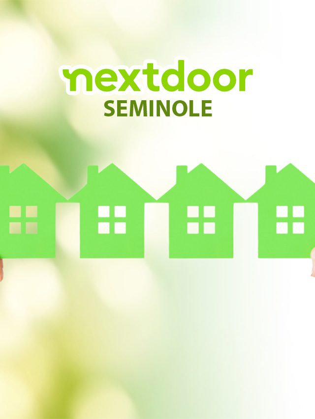 A secure environment where all Seminole neighbors are authentic and verified.